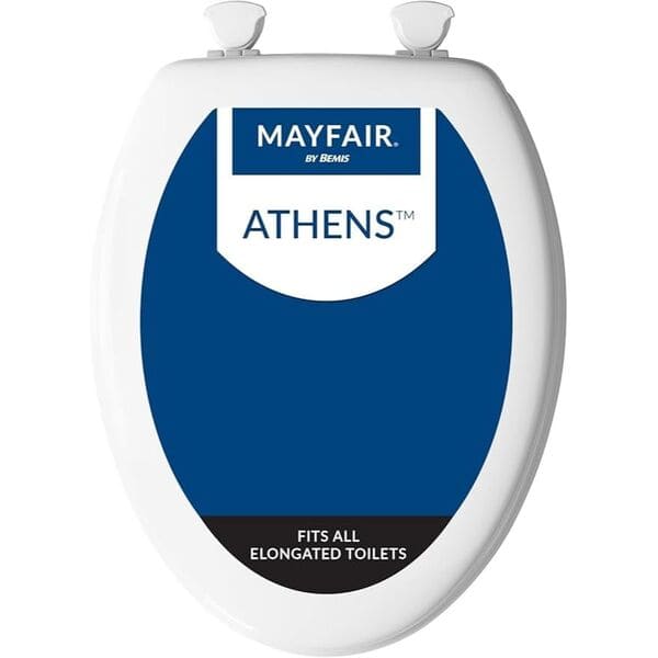 Mayfair Athens Elongated Toilet Seat